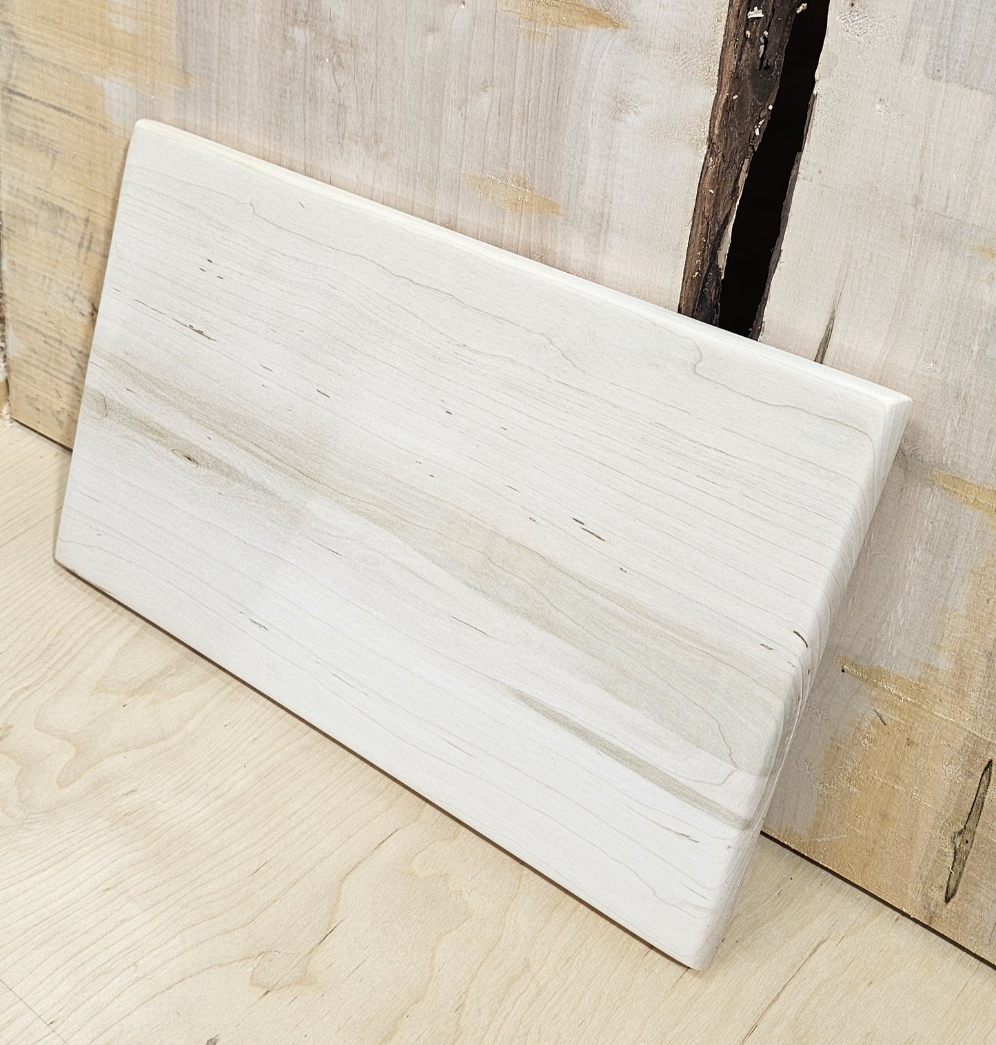 18" x 10" x 1" Maple Wood Cutting Board