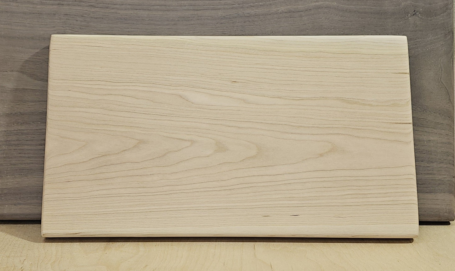 18" x 10" x 1" Cherry Wood Cutting Board