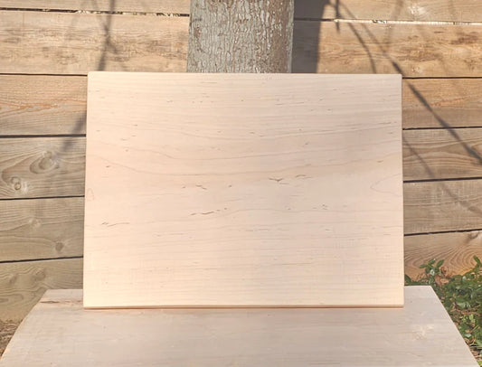 21¾" x 16¾" x 1¼" Maple Wood Cutting Board